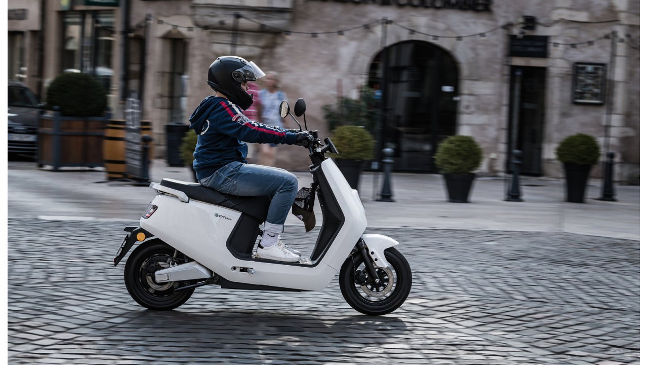 Mash E-City 2.0 white. - Mash Motors